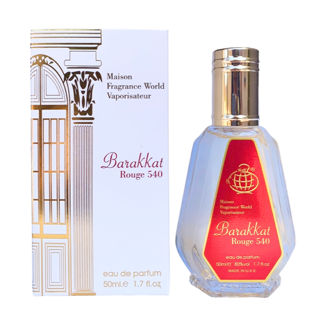 Parfum Barakkat Rouge 540, Fragrance World, apa de parfum 50 ml, unisex - inspirat din Baccarat Rouge 540 by Maison Francis Kurkdjian [2]