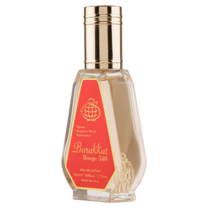 Parfum Barakkat Rouge 540, Fragrance World, apa de parfum 50 ml, unisex - inspirat din Baccarat Rouge 540 by Maison Francis Kurkdjian [3]
