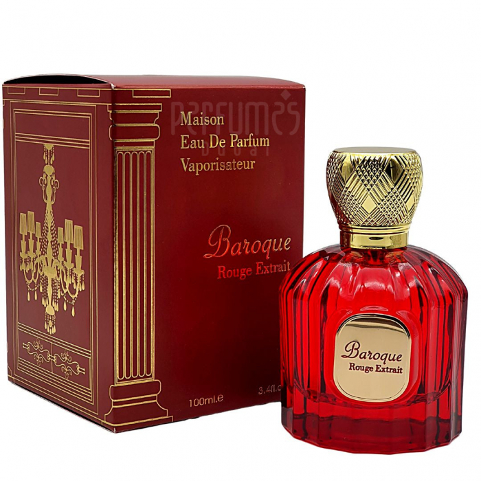 Parfum Baroque Rouge Extrait, apa de parfum 100 ml, femei - inspirat din Baccarat Rouge 540 Extrait by Maison Francis Kurkdjian [2]