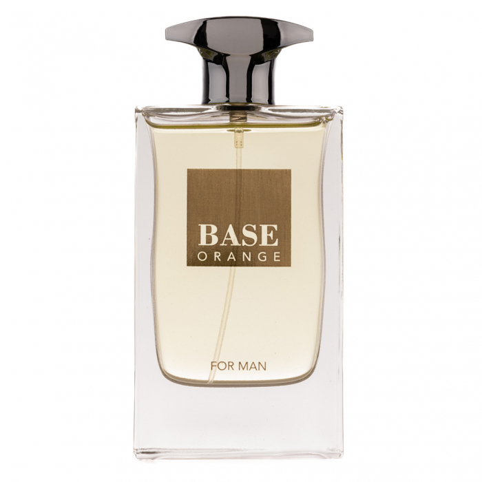 Parfum Base Orange for Man, Fragrance World, apa de parfum 100 ml, barbati - inspirat din Boss Orange for Men by Hugo Boss