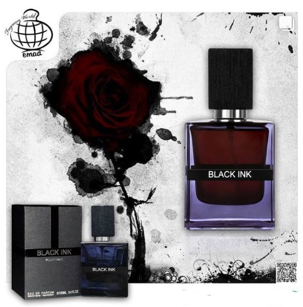 Parfum Black Ink, Fragrance World, apa de parfum 100 ml, barbati [5]