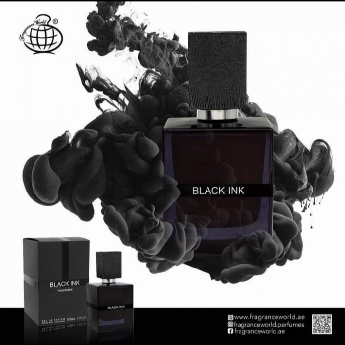 Parfum Black Ink, Fragrance World, apa de parfum 100 ml, barbati [4]