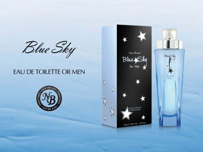 Parfum Blue Sky for Men, apa de toaleta 100 ml, barbati [2]