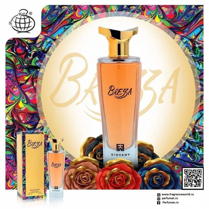 Parfum Brezza, Fragrance World, apa de parfum 100 ml, femei - inspirat din Organza by Givenchy [4]