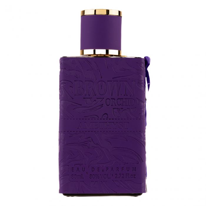 Parfum Brown Orchid Amethyst, Fragrance World, apa de parfum 80 ml, femei - inspirat din Alien by Thierry Mugler [6]