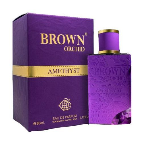 Parfum Brown Orchid Amethyst, Fragrance World, apa de parfum 80 ml, femei - inspirat din Alien by Thierry Mugler [2]
