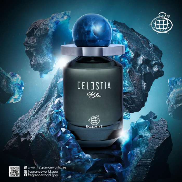Parfum Celestia Blue, Fragrance World, apa de parfum 100 ml, barbati - inspirat din Office For Men by Fragrance One [5]