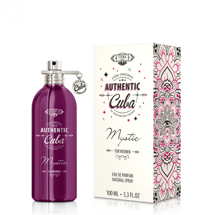 Parfum Cuba Authentic Mystic for Women, apa de parfum 100 ml, femei