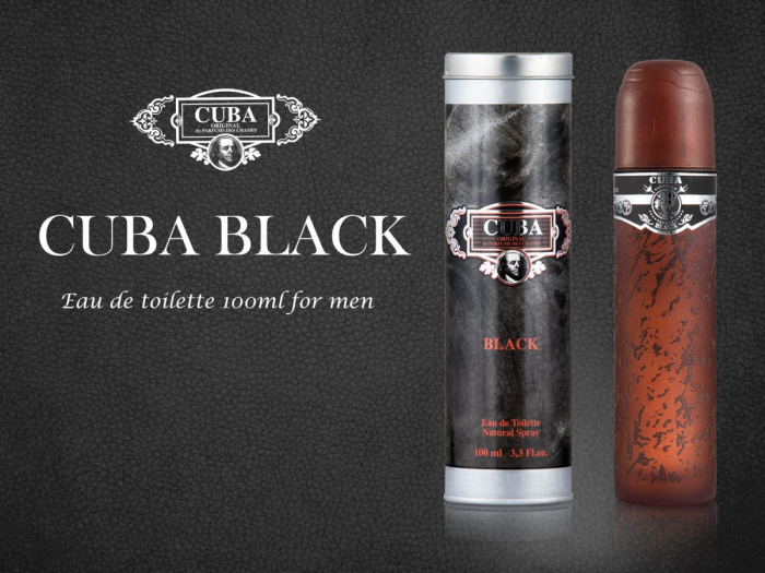 Parfum Cuba Black for Men, apa de toaleta 100 ml, barbati [2]