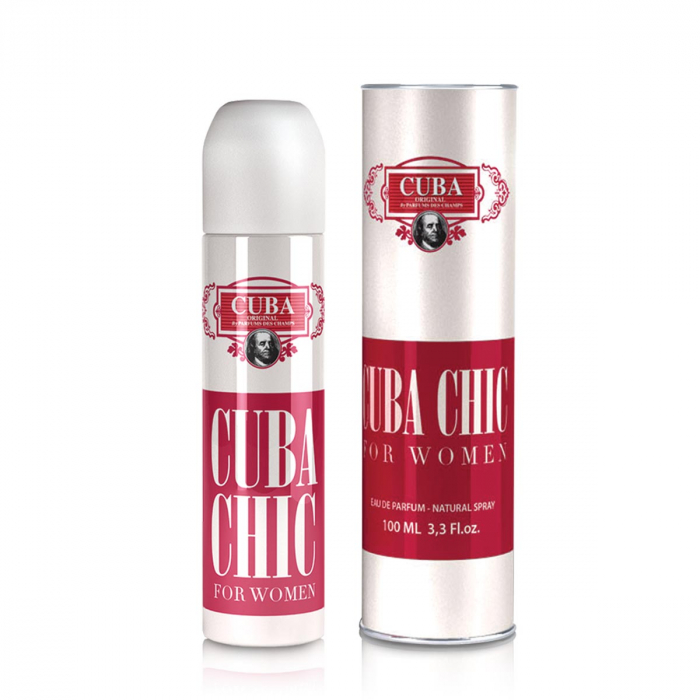 Parfum cuba chic for women, apa de parfum 100 ml, femei