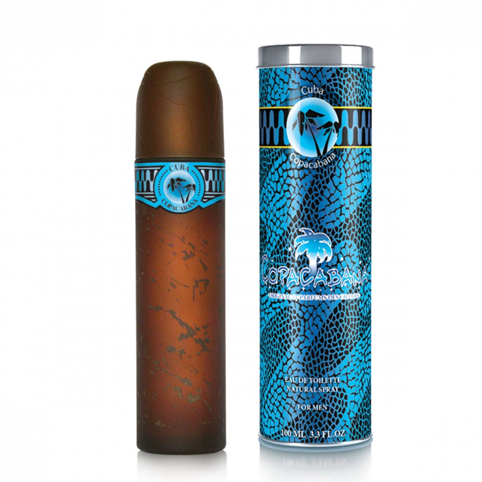 Parfum cuba copacabana for men, apa de toaleta 100 ml, barbati