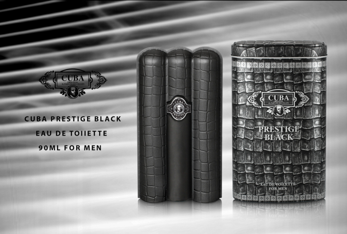 Parfum Cuba Prestige Black for Men, apa de toaleta 90 ml, barbati [2]