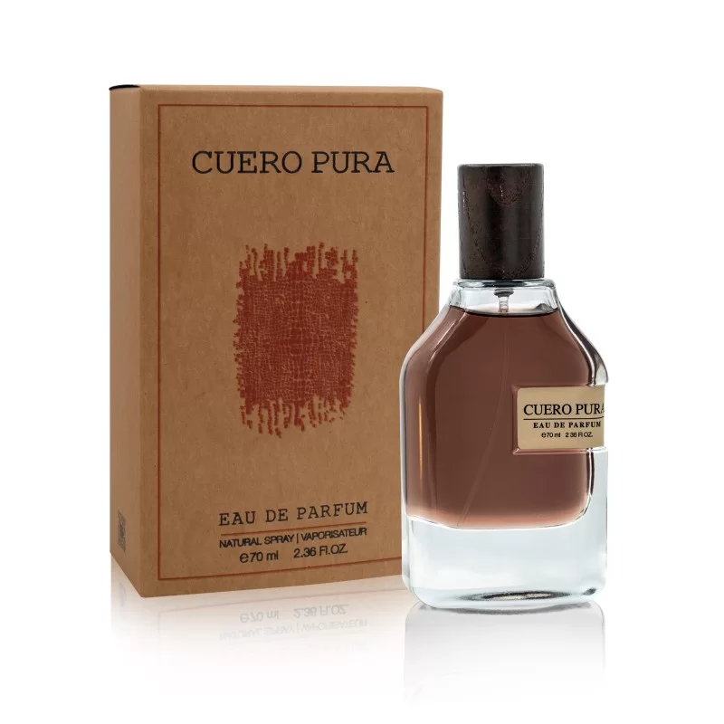 Parfum Cuero Pura, Fragrance World, apa de parfum 70 ml, unisex - inspirat din Cuoium by Orto Parisi [2]
