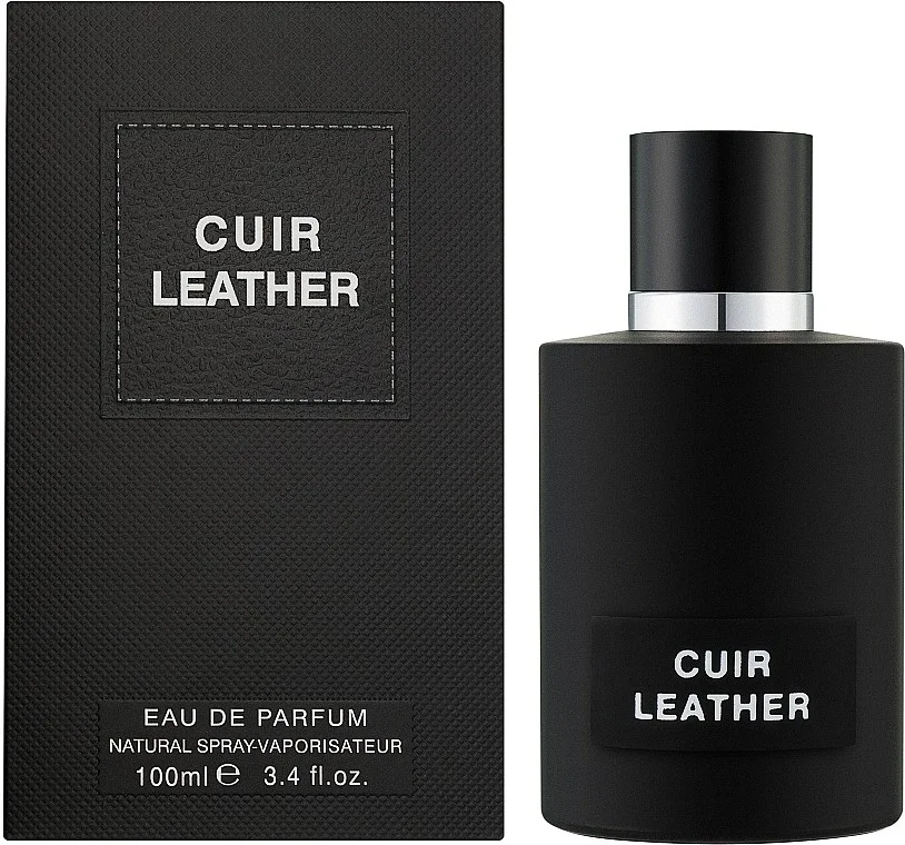 Parfum Cuir Leather, Fragrance World, apa de parfum 100 ml, unisex - inspirat din Ombre Leather by Tom Ford [2]