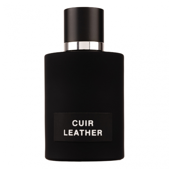 Parfum Cuir Leather, Fragrance World, apa de parfum 100 ml, unisex - inspirat din Ombre Leather by Tom Ford