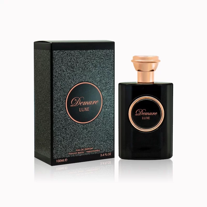Parfum Demure Luxe, Fragrance World, apa de parfum 100 ml, femei - inspirat din Black Opium by Yves Saint Laurent [2]
