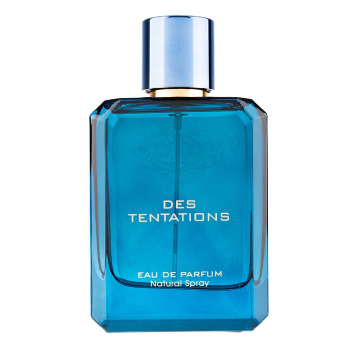 Parfum Des Tentations, Fragrance World, apa de parfum 100 ml, barbati - inspirat din Eros by Versace