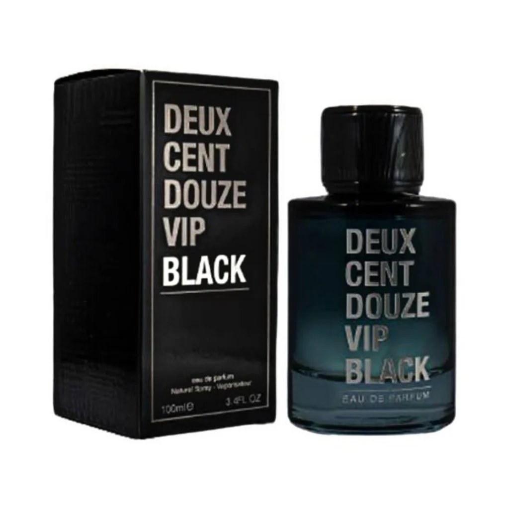 Parfum Deux Cent Douze VIP Black, Fragrance World, apa de parfum 100 ml, barbati - inspirat din 212 VIP Black by Carolina Herrera [2]