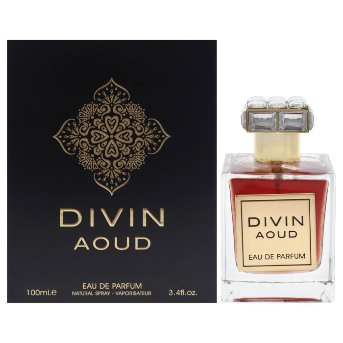 Parfum Divin Aoud ,Fragrance World, apa de parfum 100 ml, unisex - inspirat din Amber Aoud by Roja Dove [2]