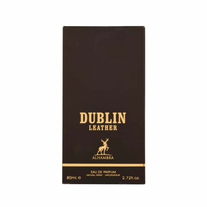 Parfum Dublin Leather, Maison Alhambra, apa de parfum 80 ml, unisex - inspirat din Irish Leather de la Memo Paris [3]