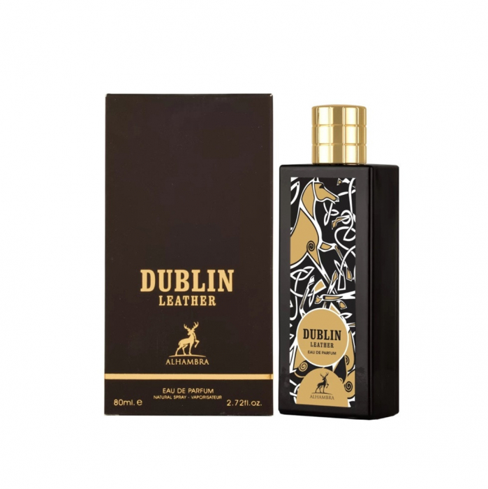 Parfum Dublin Leather, Maison Alhambra, apa de parfum 80 ml, unisex - inspirat din Irish Leather de la Memo Paris [2]