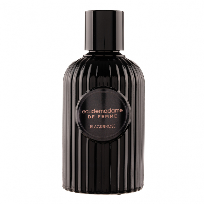 Parfum Eau De Madame De Femmi Black Rose, Fragrance World, apa de parfum 100 ml, femei - inspirat din Eaudemoiselle Essence des Palais by Givenchy
