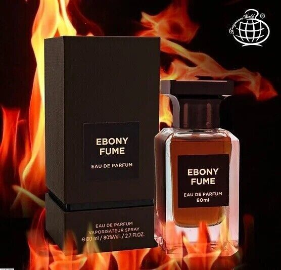 Parfum Ebony Fume, Fragrance World, apa de parfum 80 ml, unisex - inspirat din Ebene Fume by Tom Ford [3]