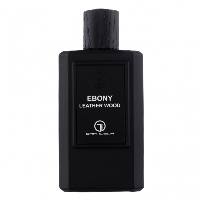 Parfum Ebony Leather Wood, Grandeur Elite, apa de parfum 100 ml, barbati