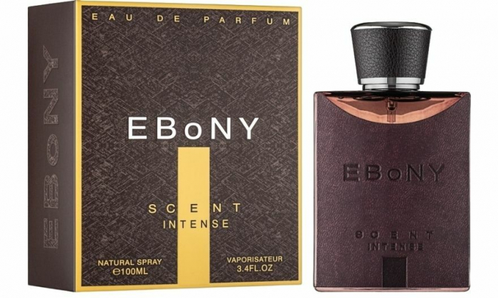 Parfum Ebony Scent Intense, Fragrance World, apa de parfum 100 ml, barbati [2]