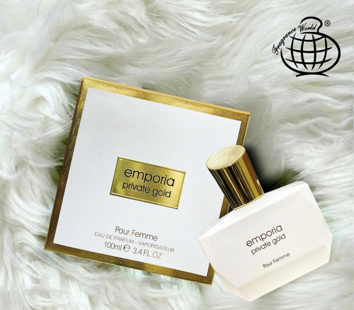 Parfum Emporia Private Gold Pour Femme, Fragrance World, apa de parfum 100 ml, femei - inspirat din Liquid Gold Euphoria Woman by Calvin Klein [4]
