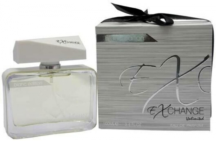 Parfum Exchange Unlimited Blanc Edition, Fragrance World, apa de parfum 100 ml, barbati - inspirat din Ultra Male by Jean Paul Gauthier [2]
