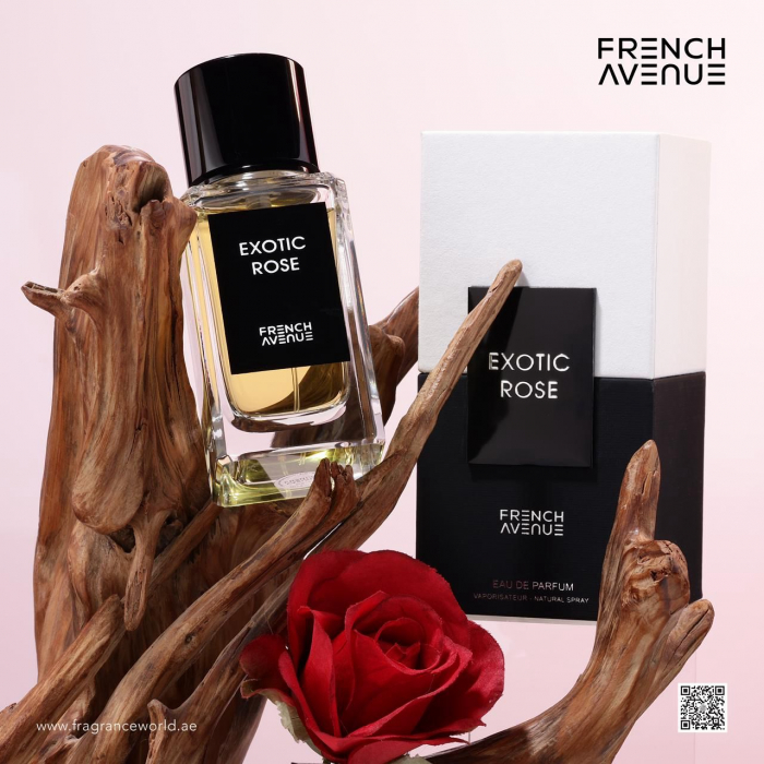 Parfum Exotic Rose, Fragrance World, apa de parfum 100 ml, unisex - inspirat din  Radical Rose by Matiere Premiere [3]