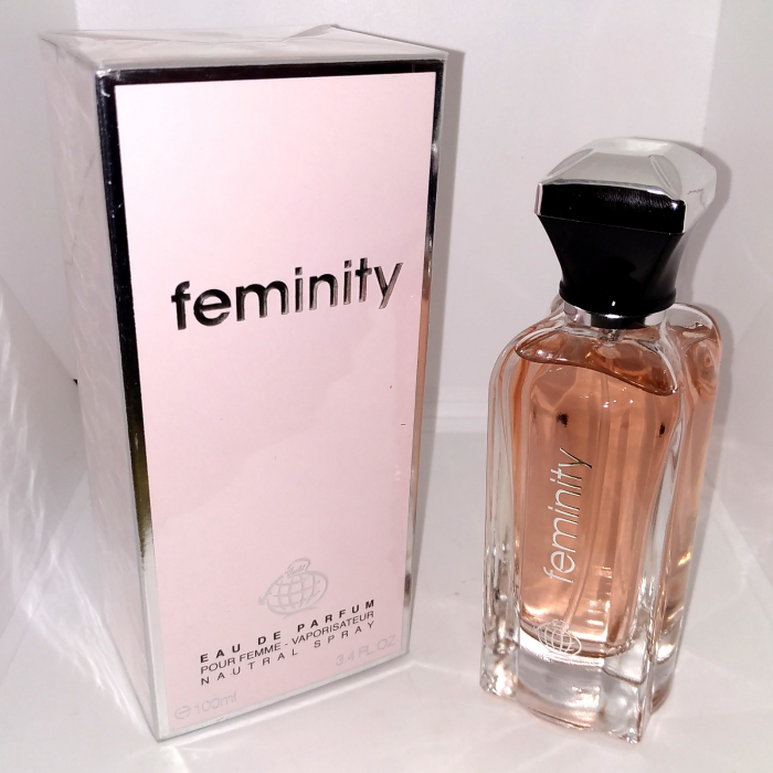 Parfum Feminity, Fragrance World, apa de parfum 100 ml, femei - inspirat din Womanity by Terry Mugler [4]