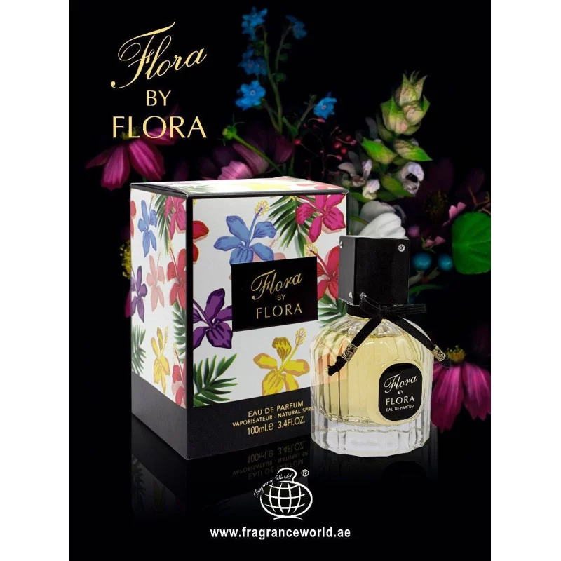 Parfum Flora by Flora, Fragrance World, apa de parfum 100 ml, femei - inspirat din Gucci Flora by Gucci [5]