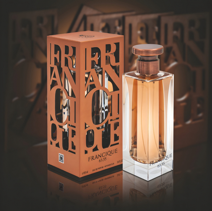 Parfum Francique 63.55, Fragrance World, apa de parfum 100 ml, unisex - inspirat din Gris Charnel by BDK [3]