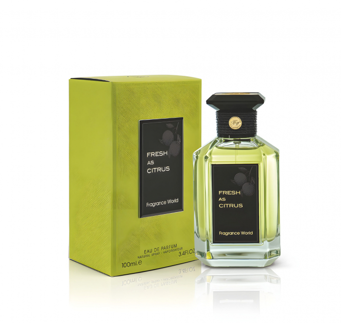 Parfum Fresh As Citrus, Fragrance World, apa de parfum 100 ml, unisex - inspirat din Herbes Troublantes by Guerlain [2]
