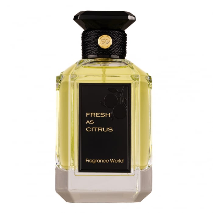 Parfum Fresh As Citrus, Fragrance World, apa de parfum 100 ml, unisex - inspirat din Herbes Troublantes by Guerlain