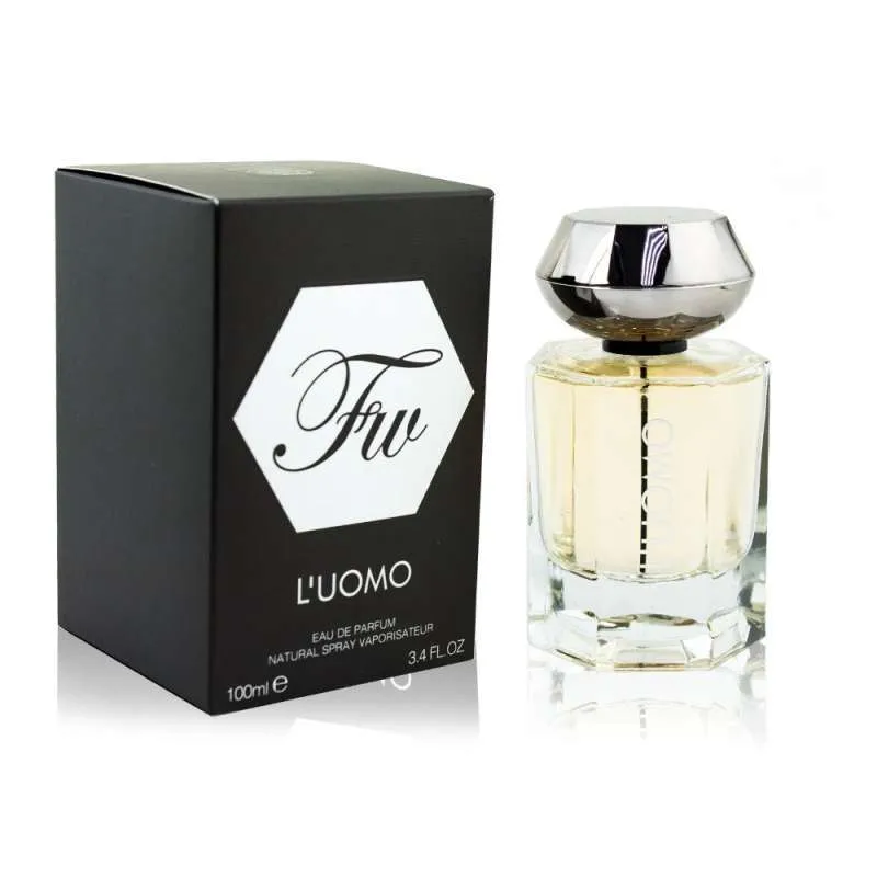Parfum Fw L' Uomo, Fragrance World, apa de parfum 100 ml, barbati - inspirat din  L'Homme by Yves Saint Laurent [2]