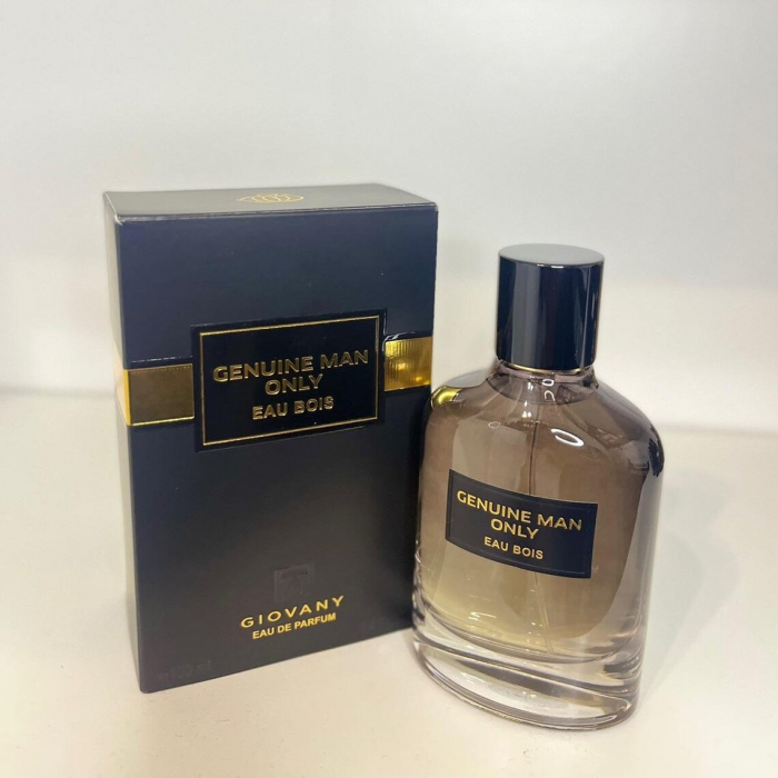 Parfum Genuine Man Only Eau Bois, Fragrance World, apa de parfum 100 ml, barbati - inspirat din Givenchy Gentleman Eau de Parfum Boisée [2]