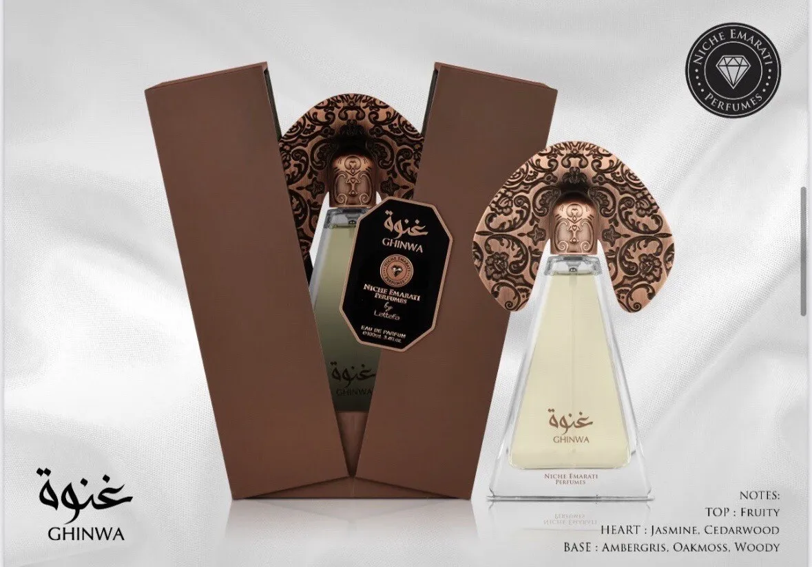 Parfum Ghinwa, Niche Emarati Perfumes by Lattafa, apa de parfum 100 ml, unisex [4]