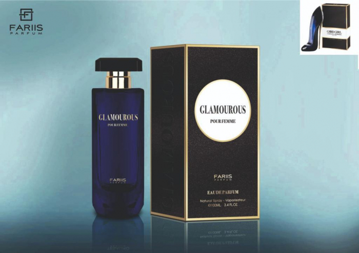 Parfum Glamourous, Fariis, apa de parfum 100 ml, femei - inspirat din Good Girl de la Carolina Herrera [4]