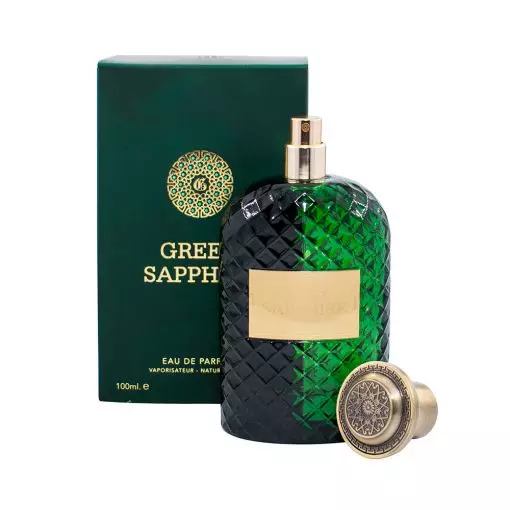 Parfum Green Sapphire, Fragrance World, apa de parfum 100 ml, unisex - inspirat din Boadicea The Victorious by Green Sapphire [2]