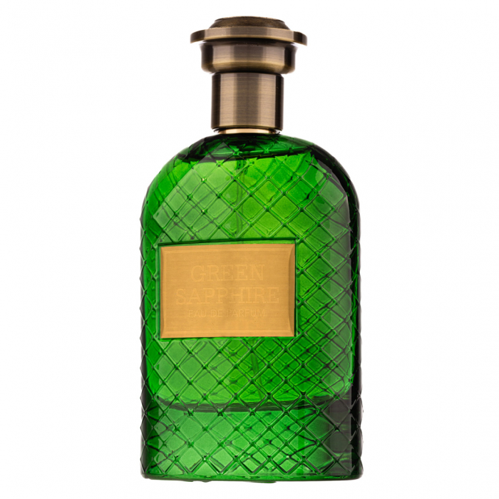 Parfum Green Sapphire, Fragrance World, apa de parfum 100 ml, unisex - inspirat din Boadicea The Victorious by Green Sapphire [3]