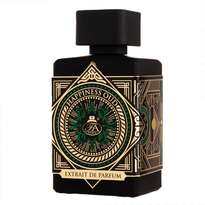 Parfum Happiness Oud Extrait De Parfum, French Avenue by Fragrance World, extract de parfum 80 ml, unisex - inspirat din Oud for Happiness EDP by Initio [3]