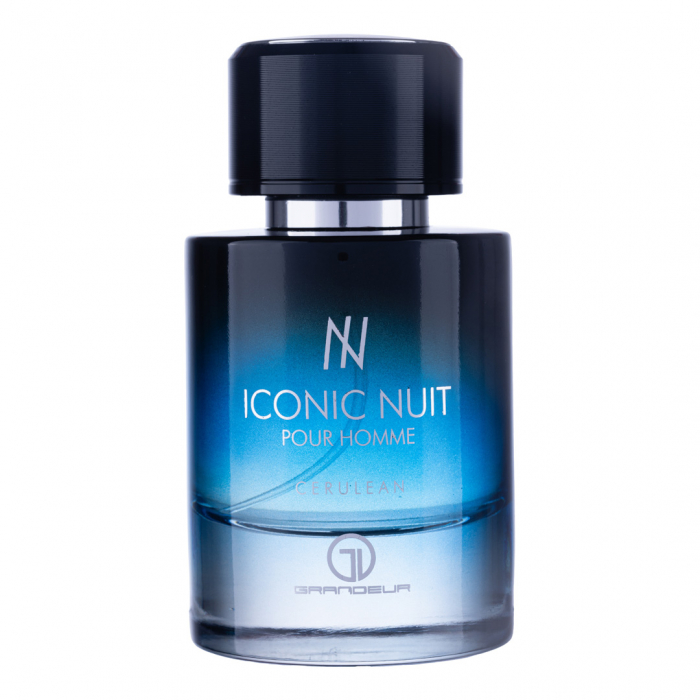 Parfum Iconic Nuit Pour Homme, Grandeur Elite, apa de parfum 100 ml, barbati - inspirat din YSL La Nuit de L Homme Bleu Electrique