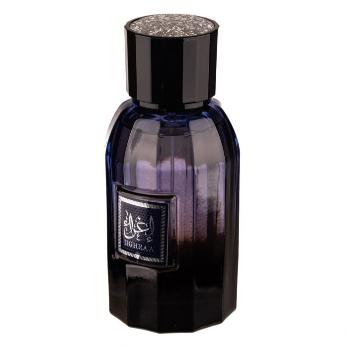 Parfum Iighra’a, Fragrance World, apa de parfum 80 ml, barbati - inspirat din La Nuit de L’Homme Bleu Électrique by Yves Saint Laurent [3]