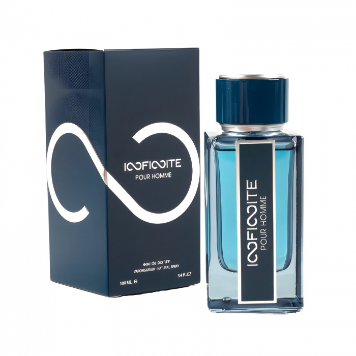 Parfum Infinite Pour Homme, Fragrance World, apa de parfum 100 ml, barbati - inspirat din Intense Leather by Ferragamo [3]