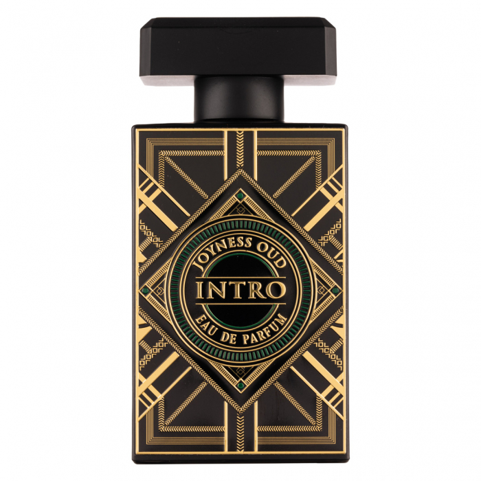 Parfum Intro Joyness Oud, Fragrance World, apa de parfum 80 ml, unisex - inspirat din Oud for Happiness by Initio [5]