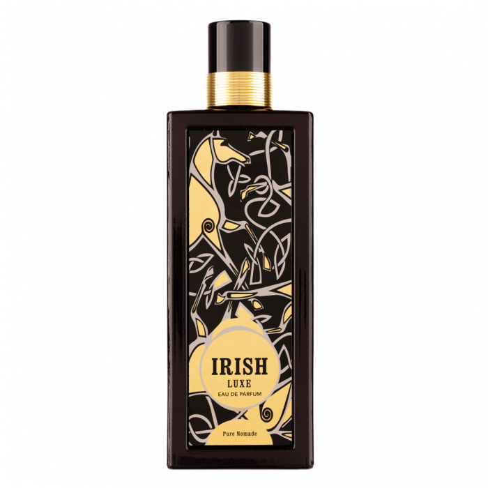 Parfum Irish Luxe Pure Nomade, French Avenue, Fragrance World, apa de parfum 80 ml, unisex - inspirat din Irish Leather by Memo Paris