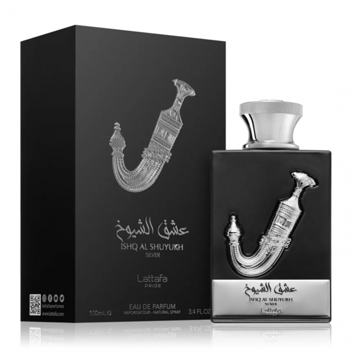 Parfum Ishq Al Shuyukh Silver, Lattafa, apa de parfum 100 ml, unisex [2]